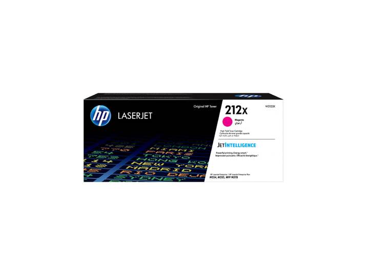 HP Toner LaserJet magenta grande capacité authentique 212X, 10000 pages, 0 pages, Magenta, 1 pièce(s) W2123X