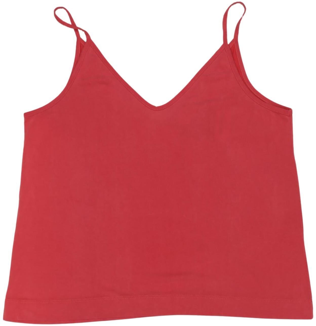 Kauf dich glucklich Damen Top, Rot, Gr. M, Modal / Synthetik - Second Hand