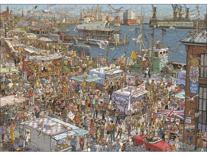 Heye Puzzel Fresh Fish - 2000 stukjes - Comic/Cartoon (2023)