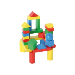 Bartl Bauklötze - Baby Blocs - 30 extra große Holzbausteine - ab 1 Jahr 243876