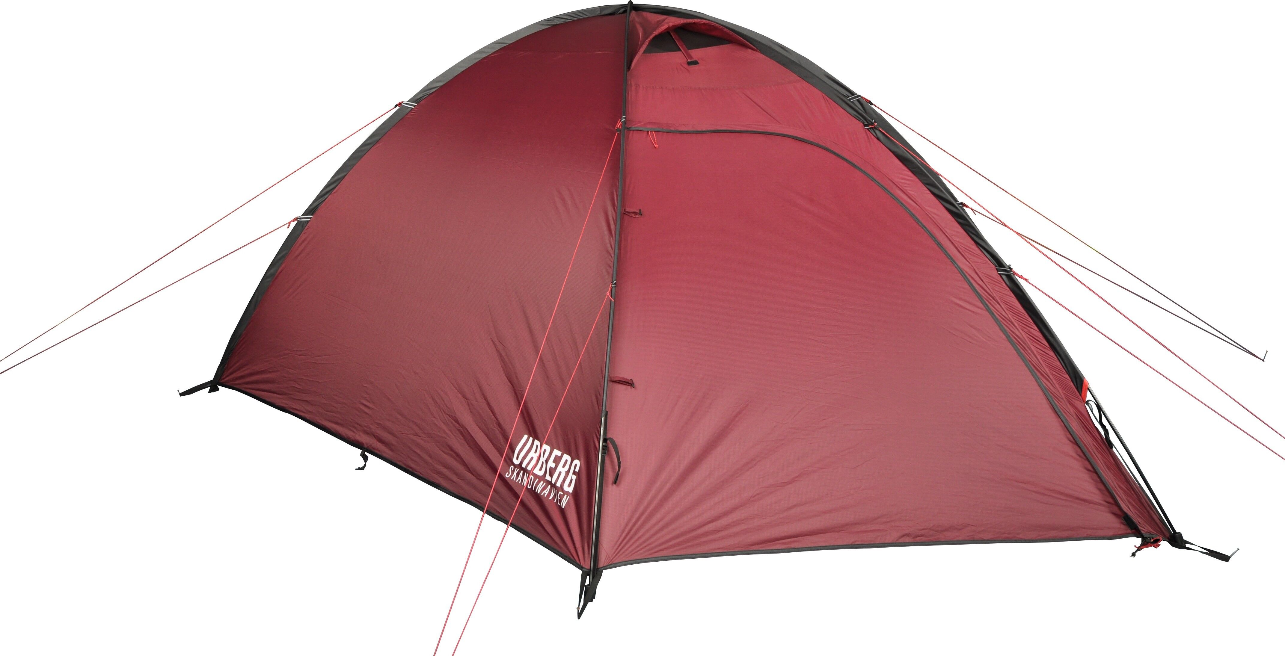 Urberg 3-person Dome Tent Windsor Wine One Size