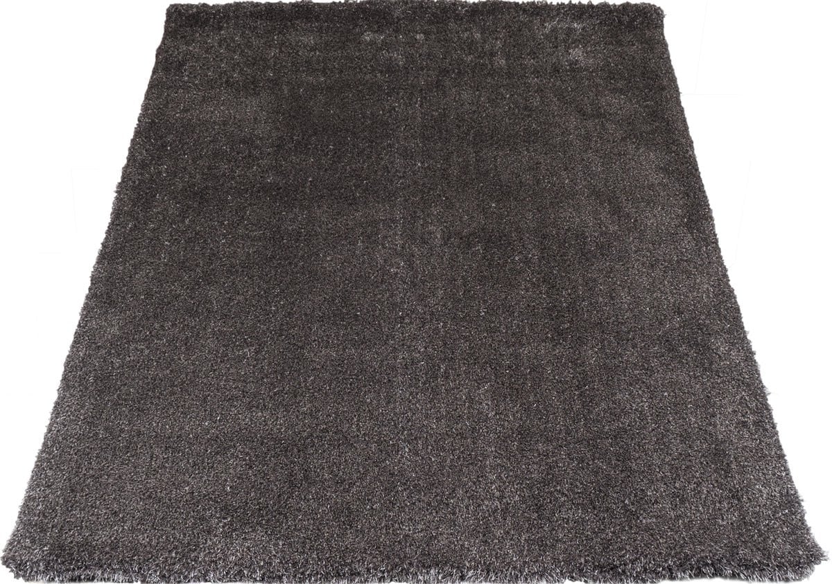 Veer Carpets Karpet Lago Vloerkleed Antraciet 160 x 230 cm