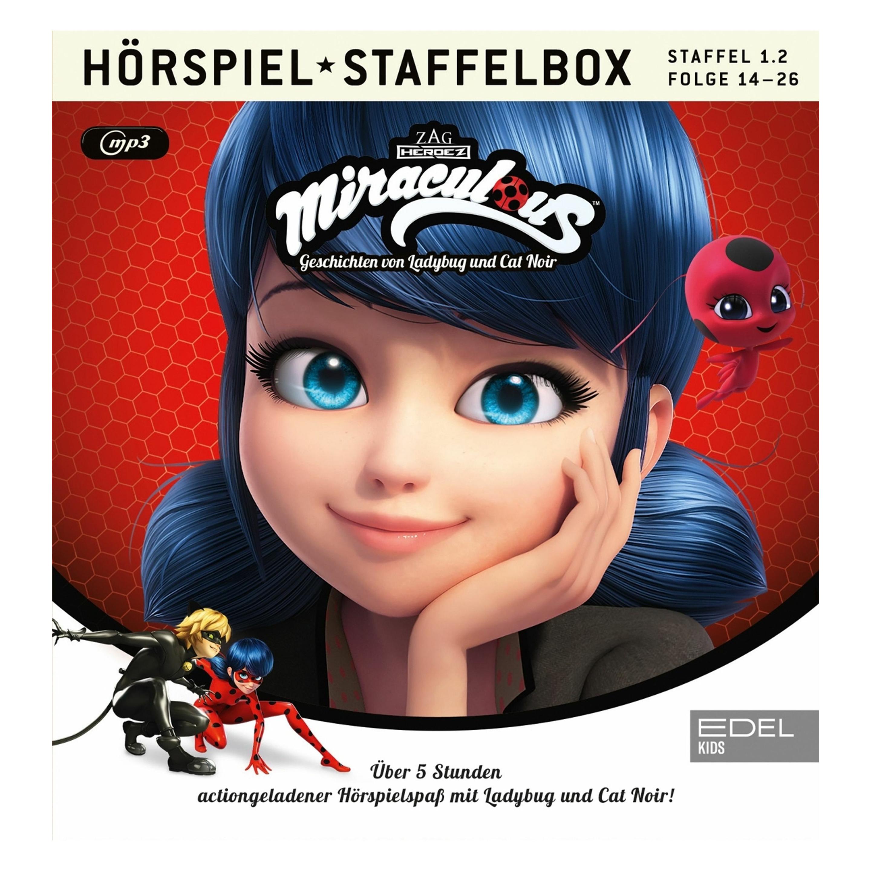 Edel:Kids Miraculous Staffelbox 12 (Staffel 1, Folgen 14-26) (mp3) (Miraculous) (0213899KID)