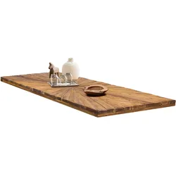 SIT Tops & Tables Tischplatte Teak Beam 200x100 cm