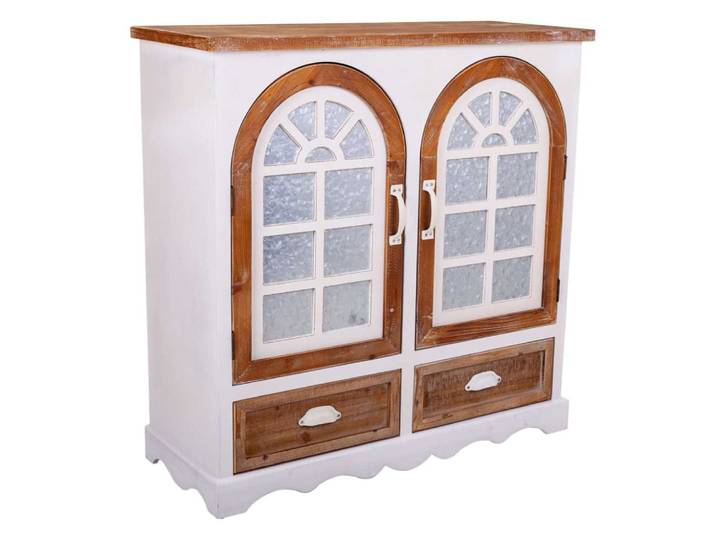 Buffet en bois blanc 90x35x90h