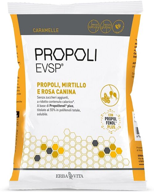 Erba Vita Propoli Evsp Car Propoli Mirtillo Rosa Canina