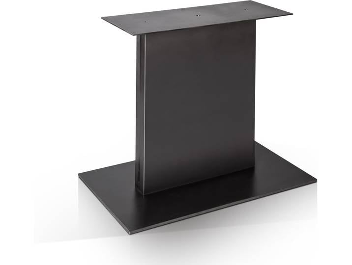 BUENA Fussgestell, Material Edelstahl, schwarz