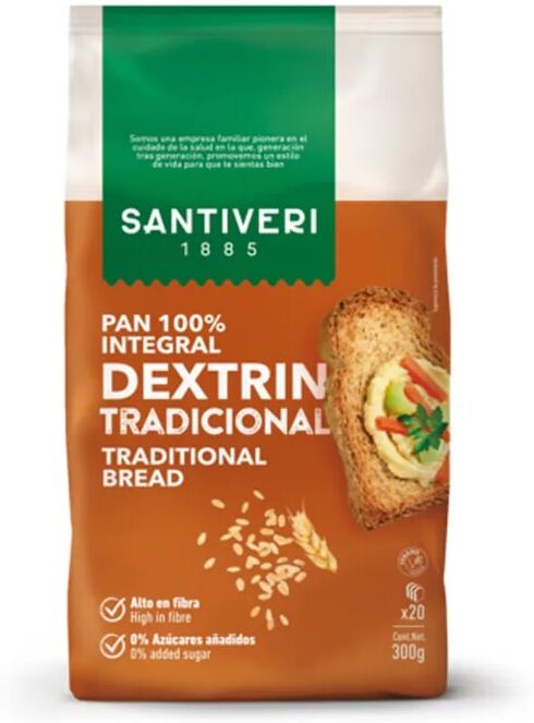 Santiveri Pão Integral Dextrin Tradicional 300g