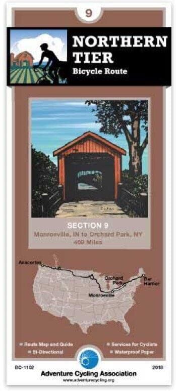Northern Tier - Bicycle Route Section 9   Adventure Cycling Association