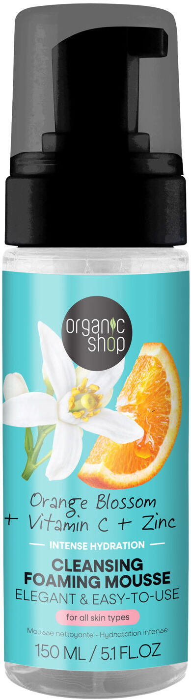 ORGANIC SHOP Orange Blossom Cleansing Foaming Mousse 160ml