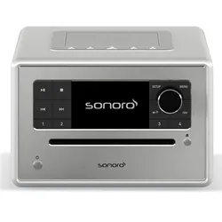 Sonoro Elite (DAB+, FM, Internetradio, Bluetooth, WLAN), Radio, Silber