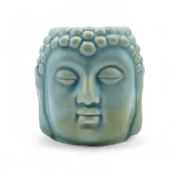 Buddha Oil Burner - Blue
