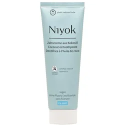 2x Niyok, Zahnpasta, Zahncreme Kokosöl Eisminze 75 ml (75 ml)