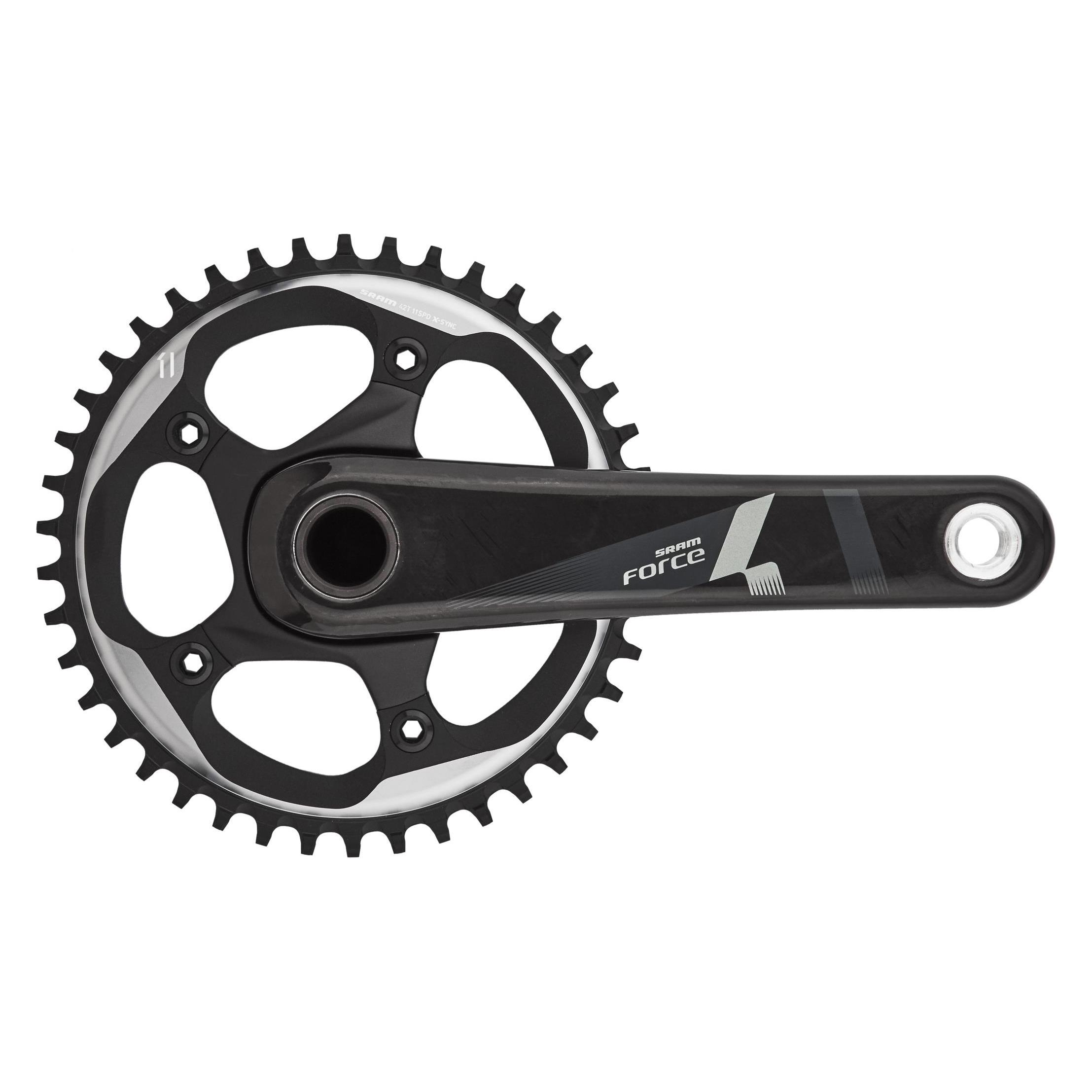 Sram Force 1 Kurbelgarnitur 175mm GXP (175 mm) (00.6118.354.002)
