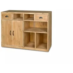 TRADIS Ladentisch, 2 Türen, 2 Schubladen, Massivholz