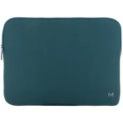 Mobilis Skin Memory Foam Sleeve 12.5-14 - Prussian Blue and Grey (14", Apple), Notebooktasche, Grau, Blau