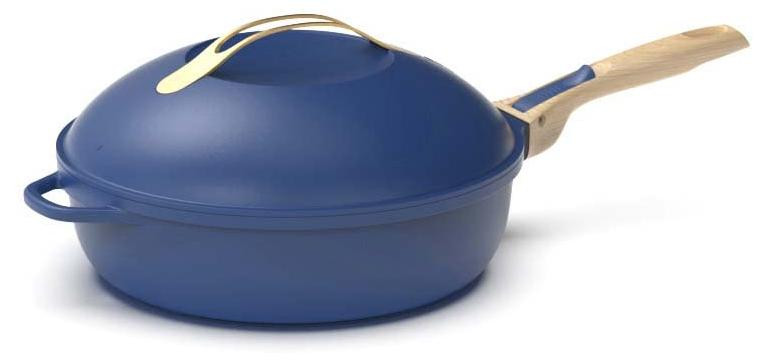 Dripio Koekenpan Saphir 28 cm – 8-in-1 met afneembare handgrepen