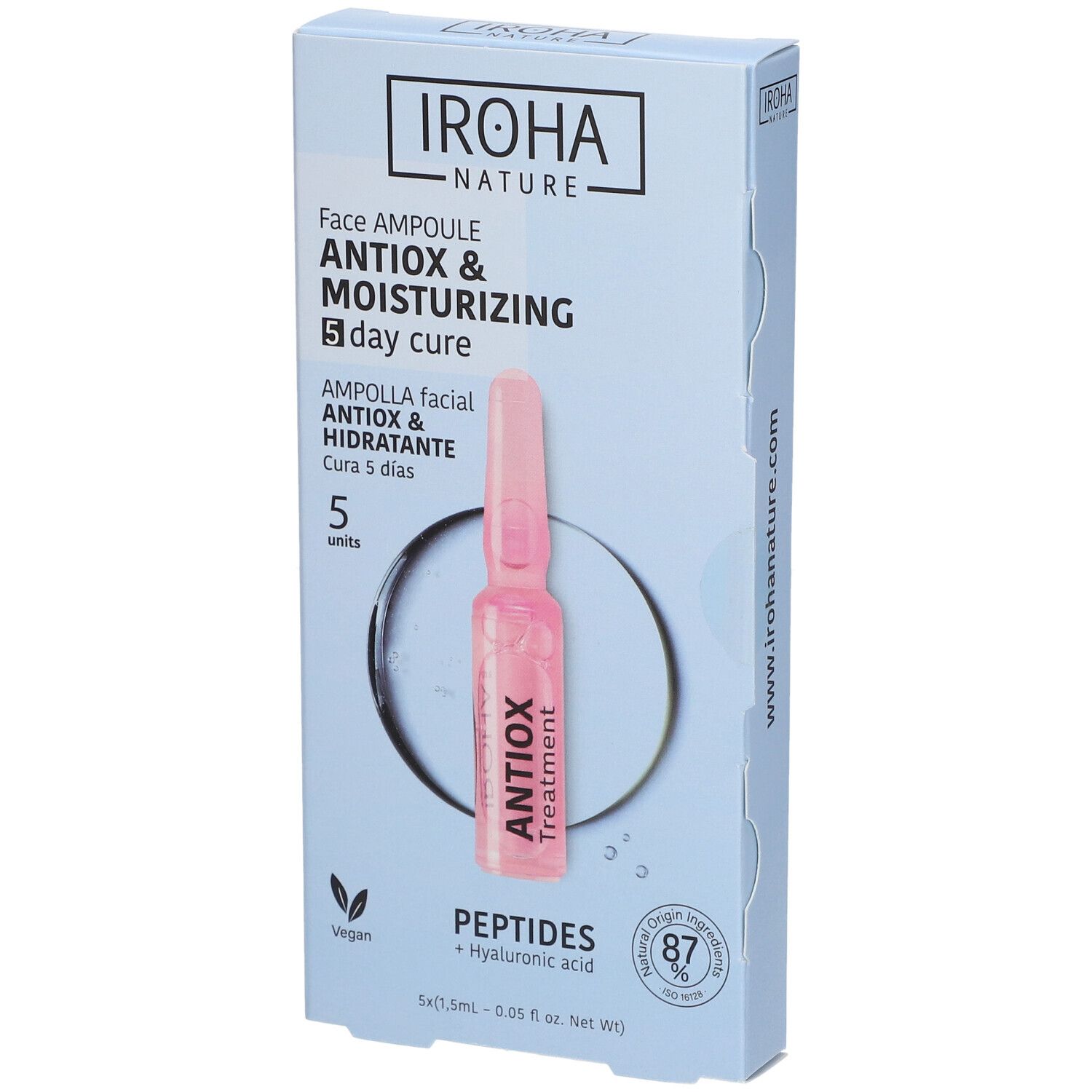 Iroha A/Oxydant Hydra AMP 5 8 ml Ampullen