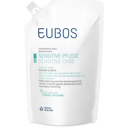 Eubos Sensitive Dusch & Creme Nachfüllbeutel 400 ML