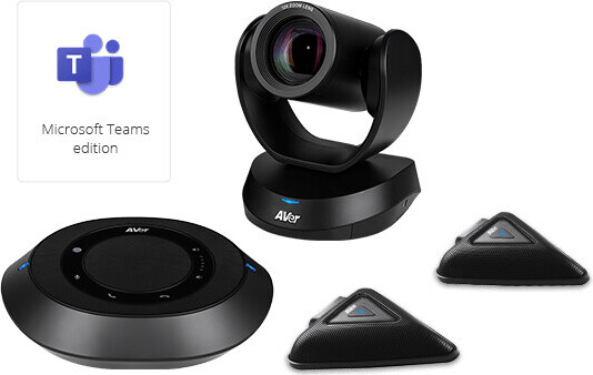 AVer VC520 Pro Microsoft Teams Edition Konferenzsystem, 1080p, Sony True WDR, 18 x Zoom