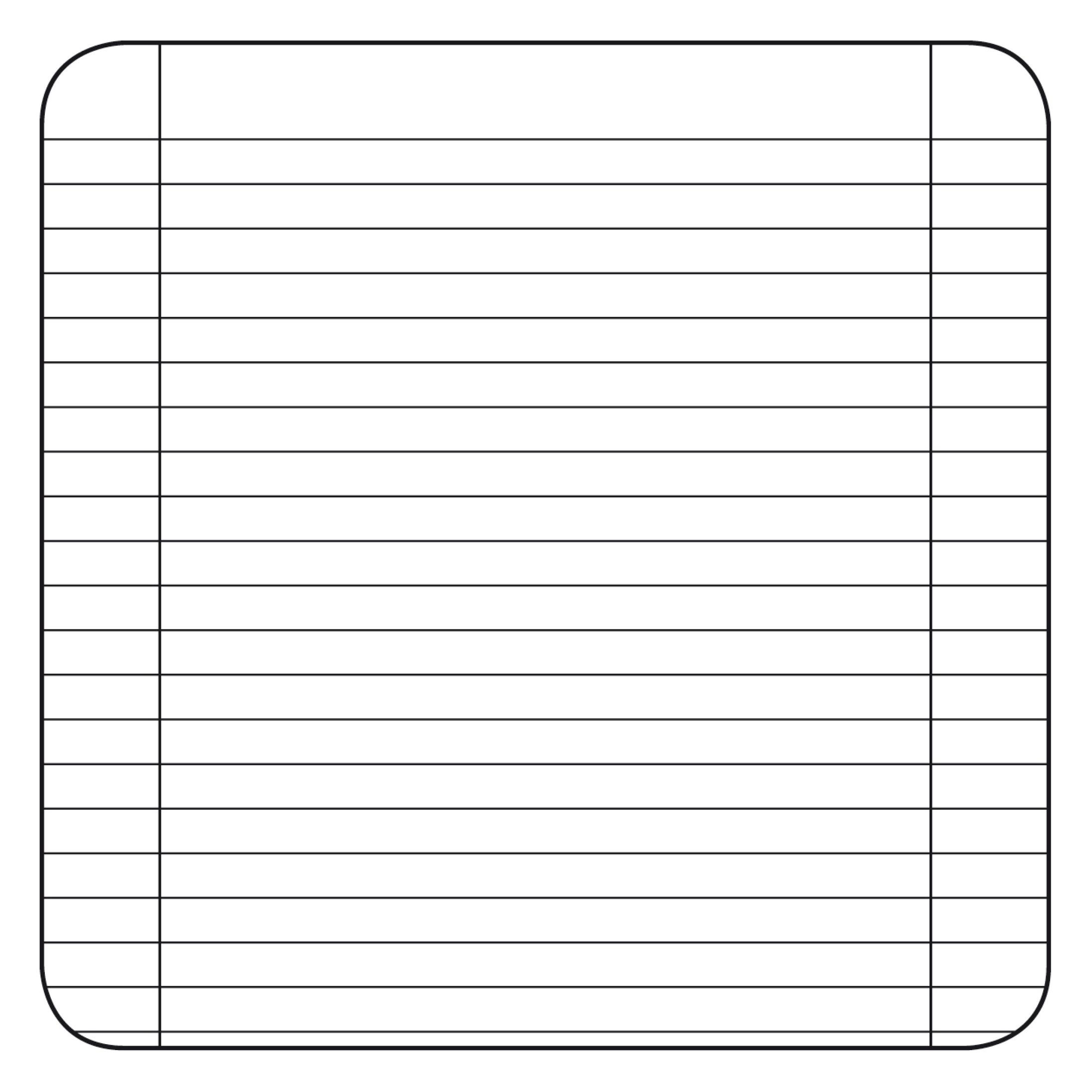 Herlitz Collegeblock x.book Fearless liniert DIN A4 Innen- und Aussenrand (A4, Liniert) (50044160)