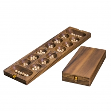 Mancala Kalaha - Samena-Holz - mit Holzkugeln 242412