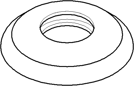 Dornbracht Ros. Schub 55x10 Madison vc 092735003-00 D 27 x 10 mm Chrom