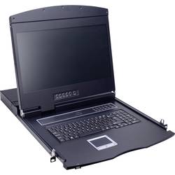 VALUE 19-Zoll-KVM-Switch, 8-Port, 48 cm (19) TFT (16:9), VGA, USB, UK-Layout 26.99.0190