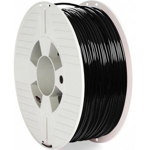 Verbatim Filament 55033, ABS, schwarz, 2,85mm, hitzebeständig, robust, glänzend, 1kg Spule