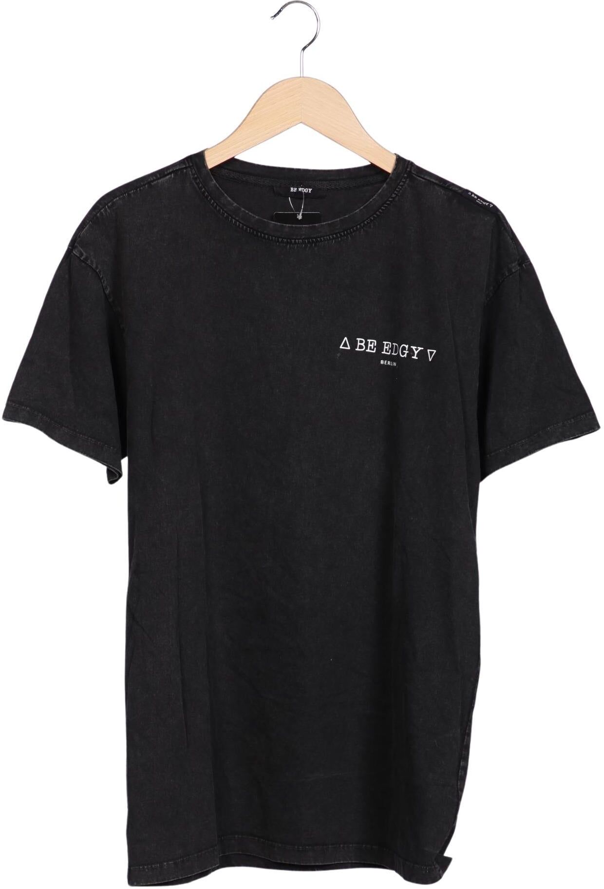 Be Edgy Herren T-Shirt, Schwarz, Gr. L, Baumwolle - Second Hand