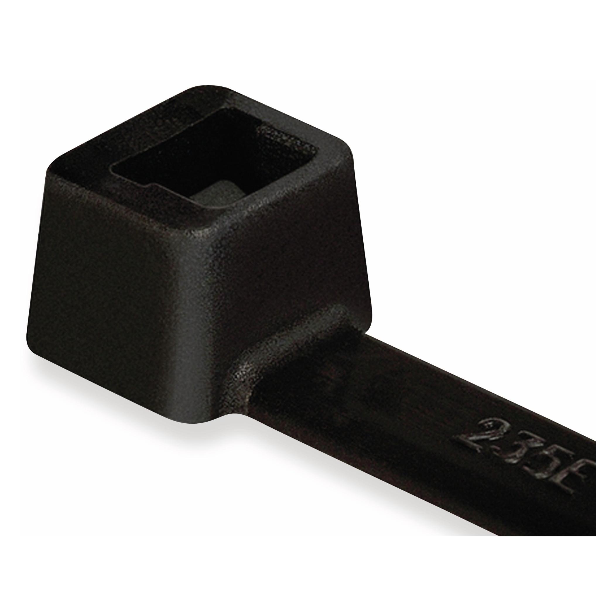 HellermannTyton Kabelbinder schwarz 390x4,7mm (Kunststoffkabelbinder, 390 mm, 100 Stk.) (T80LW)