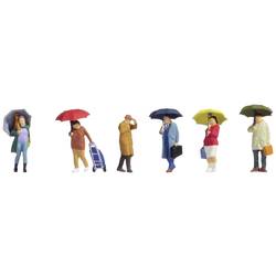 NOCH H0 Menschen im Regen 15523 Fertigmodell