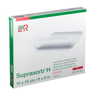 Suprasorb H Hydrokoll.Verb.dünn 15x15 cm 5 St Verband