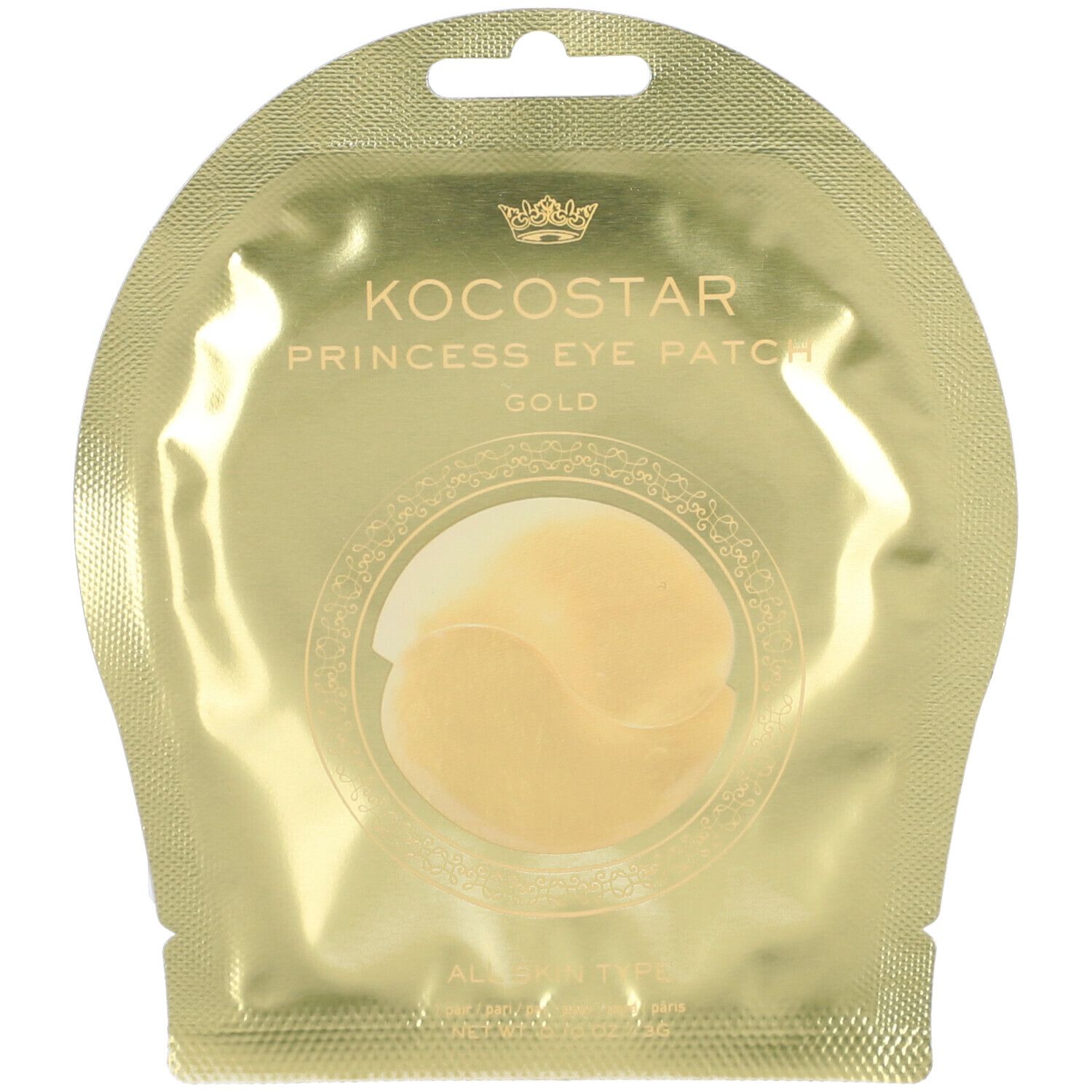 Kocostar Princess Eye Patch Gold 1 pair St Gesichtsmaske