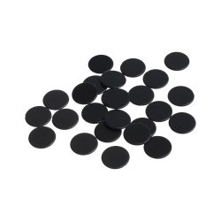 Spielsteine Spielchips - 22 mm - schwarz - matt 252054