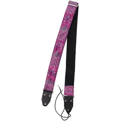 Redwood Guitar Strap Mirage Series - Magenta Rain - Gitarrengurt