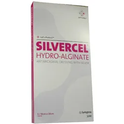 Silvercel Hydroalginat Verband 10x20 cm 5 St