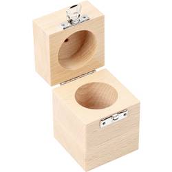 Kern 337-090-200 Holz-Etui für Einzelgewichte (Knopf/Kompakt, 500 g)