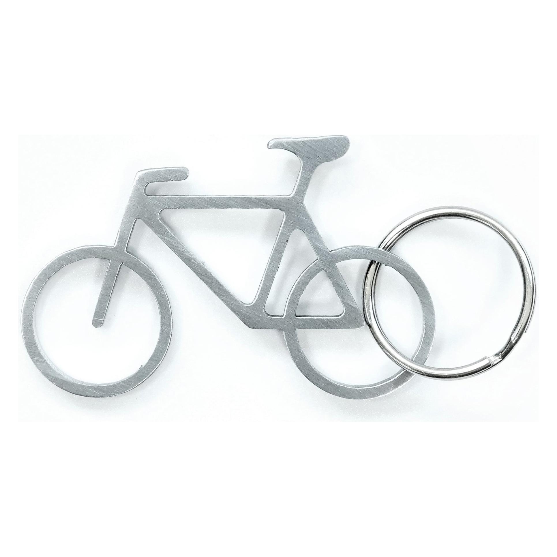 Kikkerland Bike Key Ring and Bottle Opener (KR99) (Kapselheber) (KR99)