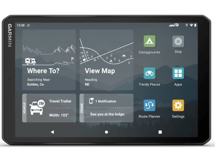 Garmin Camper 895 Camper en Caravan Europa