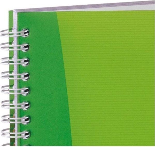 Oxford Mycolours Spiralbog A4   Linjeret   Ass.