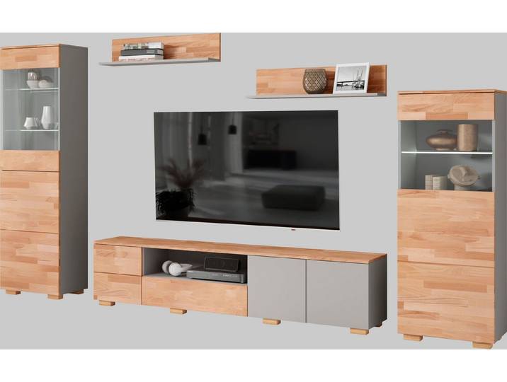 OTTO home Wohnwand, (5-St), schöne moderne Optik