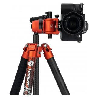 Fotopro X-Airfly Max Videostativ - Orange (Carbon) (45643511)