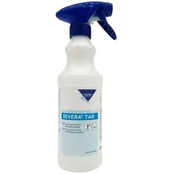 Sprühflasche KLeen Purgatis Severa Tab 500 ml Leerflasche Wiedervendbarer Schaumsprüher für die Reinigungstabs