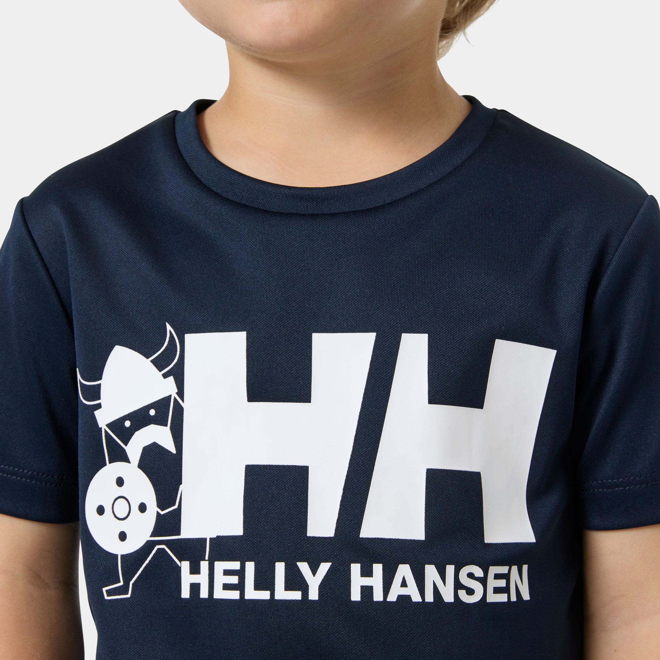Helly Hansen Kids' Tech Graphic T-shirt - Blue - 4