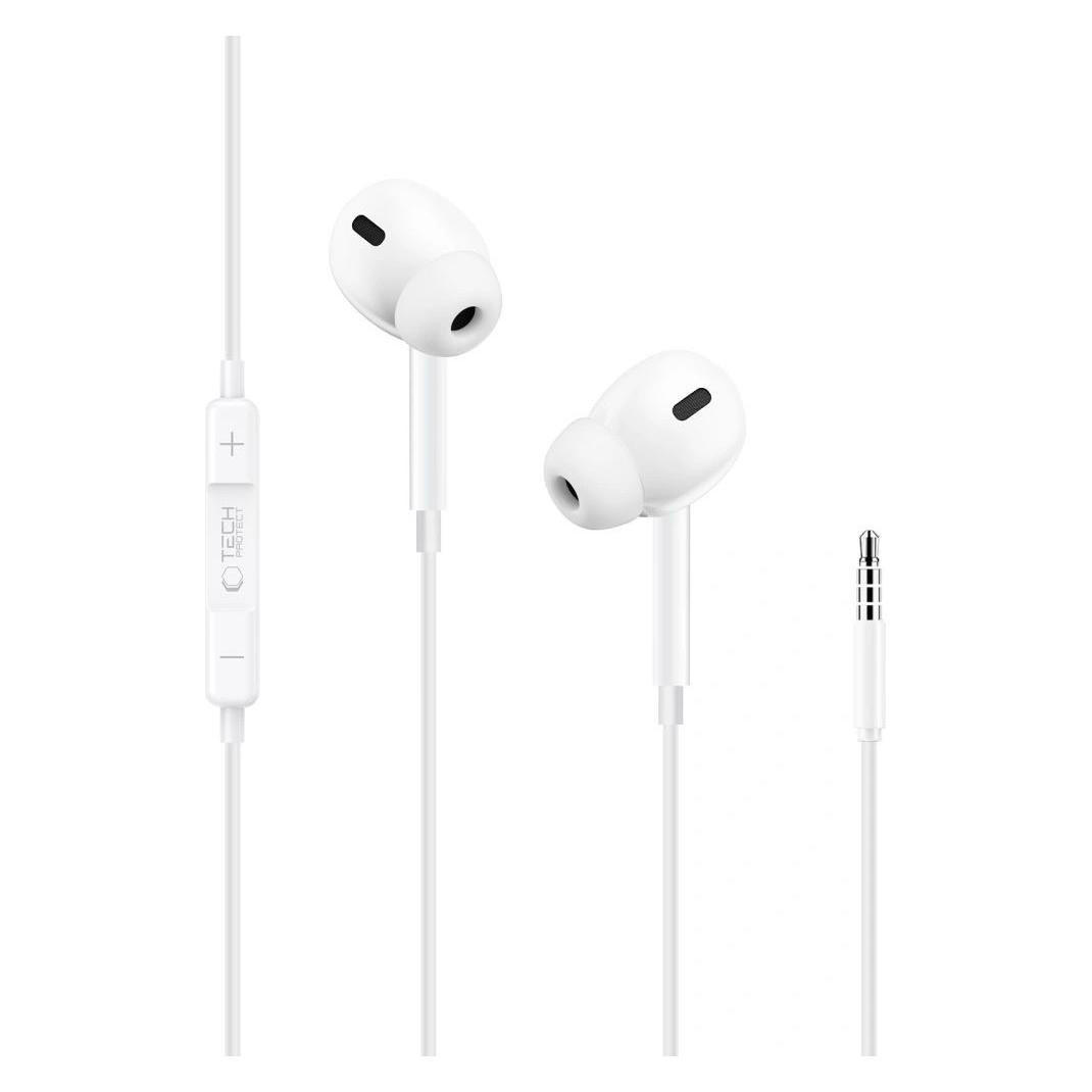 Tech-Protect Ultraboost Mini Jack Ohrhörer Kern G3 Weiss (Kabelgebunden) (72789686)