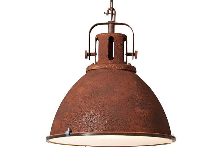 Pendelleuchte I 47 x 144 x 47cm Braun Stahl, lackiert E27