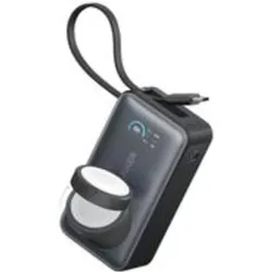 Anker Nano MagGo (10000 mAh, 35 W, 37 Wh), Powerbank, Schwarz