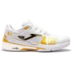Joma, Herren, Hallenschuhe, Slam World Tour 2022 (44.5), Weiss, Gold