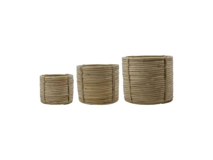 House Doctor Panier Linder 3 pièces Naturel